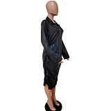 Flaunt It Leather Dress LSD-81033