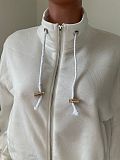 Sweatshirt Coat Zip Up Jacket Pants Joggers Set NIK-265