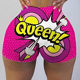 Breathable Push Up Skinny Fitness Booty Shorts SHD-9499
