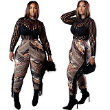 Print Tassel Bodycon Long Pants LSD-81077