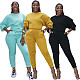 Casual Long Sleeve Sweatshirt Long Pants Sets ZAND-31177