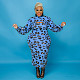 Leopard Print Strap Dress+Mini Crop Top Set OSS-21402