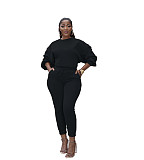 Casual Long Sleeve Sweatshirt Long Pants Sets ZAND-31177