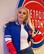 Printed Single-breasted Cardigan Baseball Jacket MDF-5273