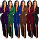 Single Breasted Long Sleeve Bodycon Elegant Dress FSX-316