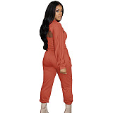 Long Sleeve Crop Top And Camis And Pants Sets GLS-10078