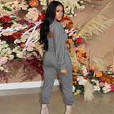 Long Sleeve Crop Top And Camis And Pants Sets GLS-10078