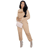 Long Sleeve Crop Top And Camis And Pants Sets GLS-10078