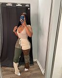 Color Block Print Sportswear Jogger Sweatpant YS-8846