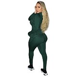 Yoga Fitness Zip Jacket Jogger Pants Sweatsuit MEM-88410