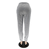 High Street Ins Smile Face Print Casual Pants WSY-5909