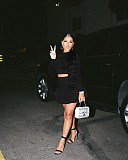 Long Sleeve Crop Top Pleated Skirt Two Piece Set WSM-5279