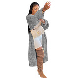 Oversize Long Sweater Cardigans Jacket Coat WSY-5920