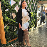 Oversize Long Sweater Cardigans Jacket Coat WSY-5920