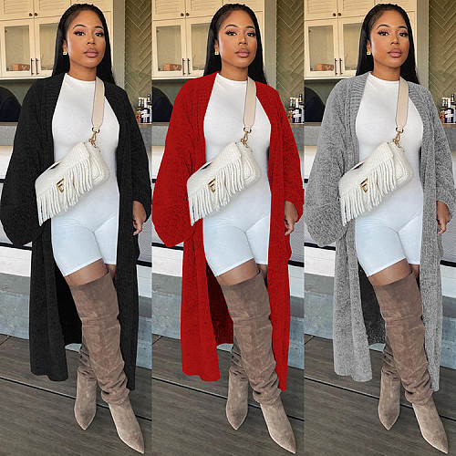 Oversize Long Sweater Cardigans Jacket Coat WSY-5920