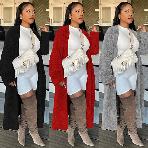 Oversize Long Sweater Cardigans Jacket Coat WSY-5920