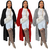 Oversize Long Sweater Cardigans Jacket Coat WSY-5920