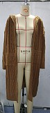 Hooded Solid Knitted Long Cardigan Twist Sweater Coat OYW-0601