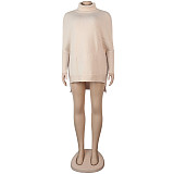Casual Long Sleeve Turtleneck Pullover Sweater FSX-337