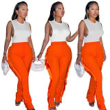 Streetwear Lace Up Tassel Sides Jogger Cargo Pants SH-390255