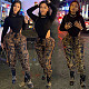 Hip Hop Camouflage Drawstring Jogger Cargo Pants BGN-127
