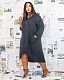 Loose Hooded Zipper Plus Size Sweatshirt Sports Dresses NM-8397