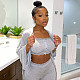 Long Sleeve Cardigan With Pants Home Wear 3 Piece Set YF-9795