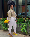 Long Sleeve Off Shoulder Plus Size Jumpsuits FSX-310