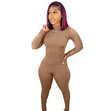Long Sleeve T-Shirt+Leggings Matching Tracksuit XMY-9332