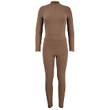 Long Sleeve T-Shirt+Leggings Matching Tracksuit XMY-9332