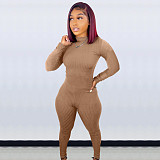 Long Sleeve T-Shirt+Leggings Matching Tracksuit XMY-9332