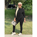 Long Sleeve T Shirt Tops Long Pant Two Piece Set SFY-2146