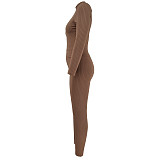 Long Sleeve T-Shirt+Leggings Matching Tracksuit XMY-9332
