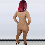 Long Sleeve T-Shirt+Leggings Matching Tracksuit XMY-9332