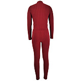 Long Sleeve T-Shirt+Leggings Matching Tracksuit XMY-9332