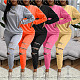 Long Sleeve T-shirt and Pencil Pants Joggers Suit TK-6122