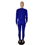 Solid Color Coats+Vest Top+Skinny Pants 3 Piece Set CN-9908
