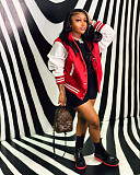 High Street Retro Hooded Baseball Uniform Coat NIYA-8090
