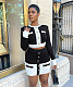 Retro Little Fragrance French Top And Skirts Suits MDF-5284