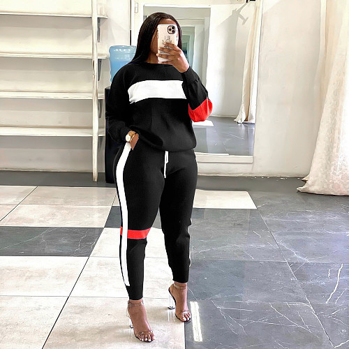 Long Sleeve T-Shirt And Leggings Pants Outfits SH-0181