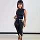 Mid Waist Elastic Skinny Gradient Denim Pencil Pants NY-010