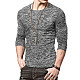 Mens Long Sleeve Round Neck Casual T Shirt WYMY-200911