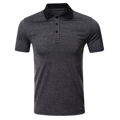 Man Quick-drying Short Sleeve High Quantity Polo Shirt WYMY-191123