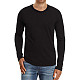 Men Long Sleeve O-Neck Fitness Basic T-Shirt WYMY-0730