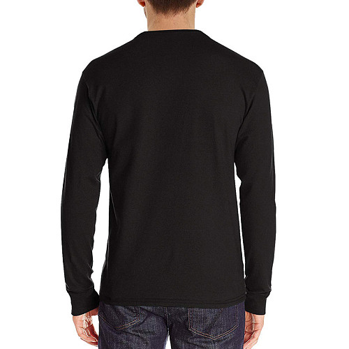 Men Long Sleeve O-Neck Fitness Basic T-Shirt WYMY-0730