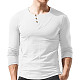 Men Solid Color Long Sleeve Casual T-shirts WYMY-210912