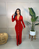 Ruched Long Sleeve Bodycon Velvet Dress SHD-9804