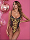 Embroidery Mesh See-through Teddy Lingerie SHFE-W519