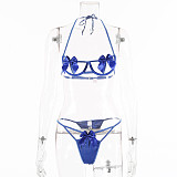 Hollow Out Strap Bikini Lingerie Set SHFE-W487