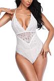 Deep V Lace Perspective Teddy Lingerie TLJ-326